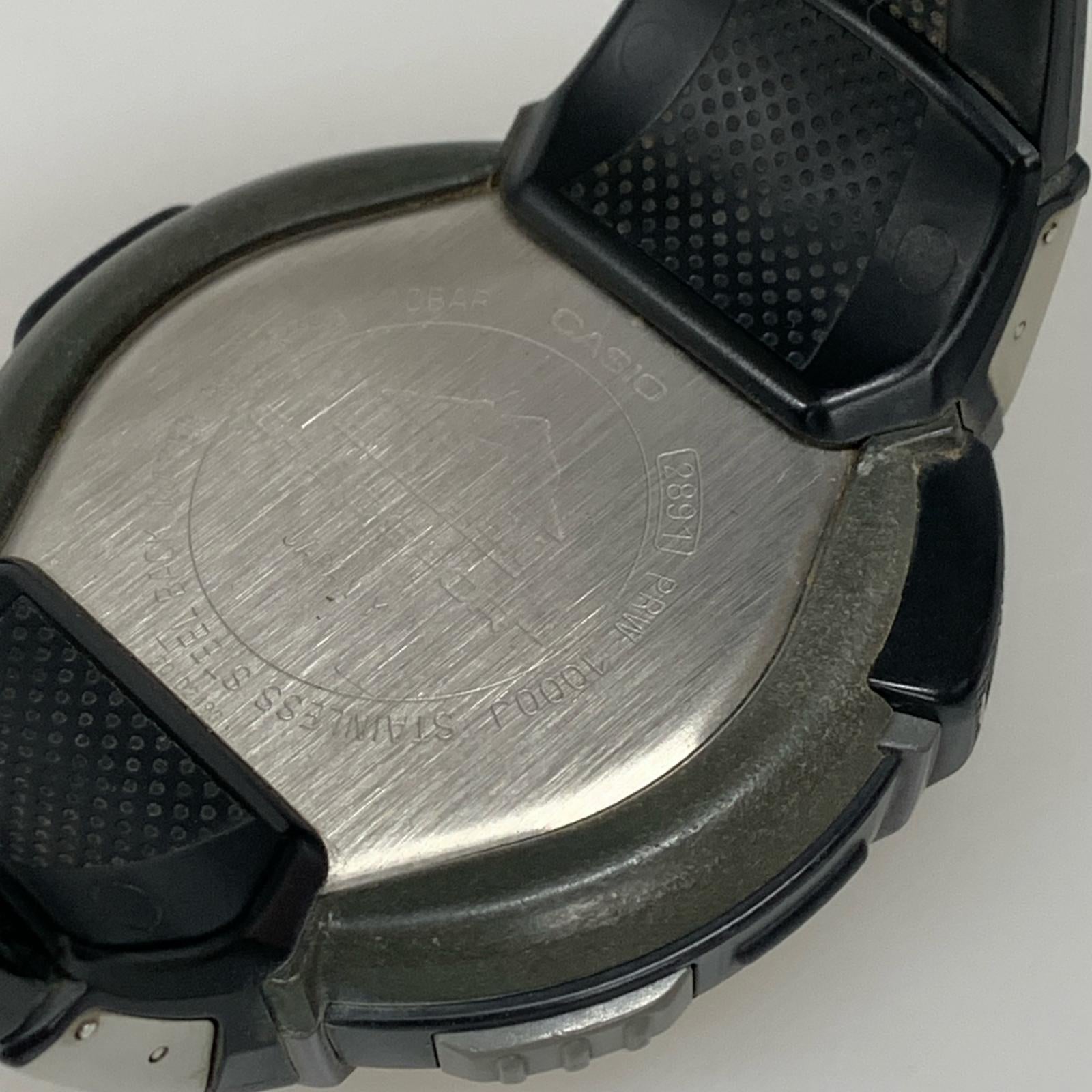 腕時計 CASIO PRO TREK PRW-1000J ブラック