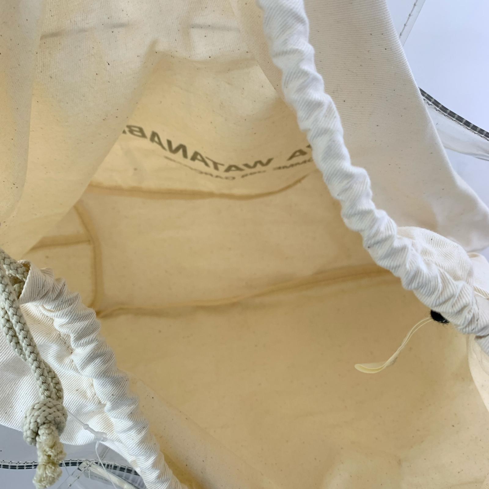 トートバッグ 19ss クリアトート クリア