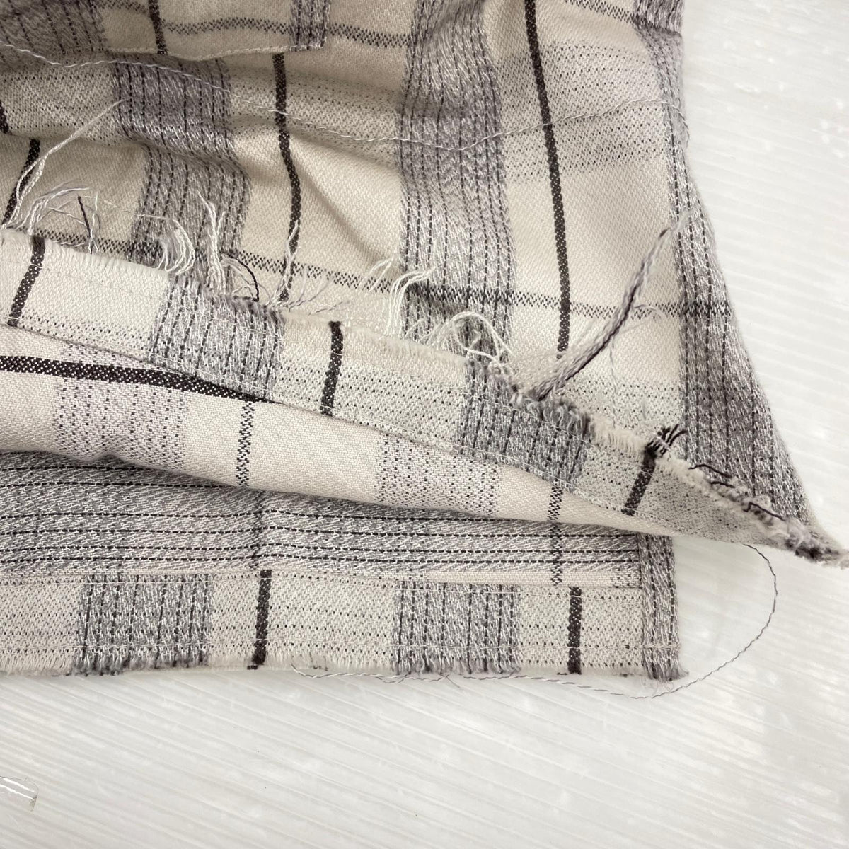 長袖シャツ CHECK SHORT ZIPUP SHIRT JACKET 2