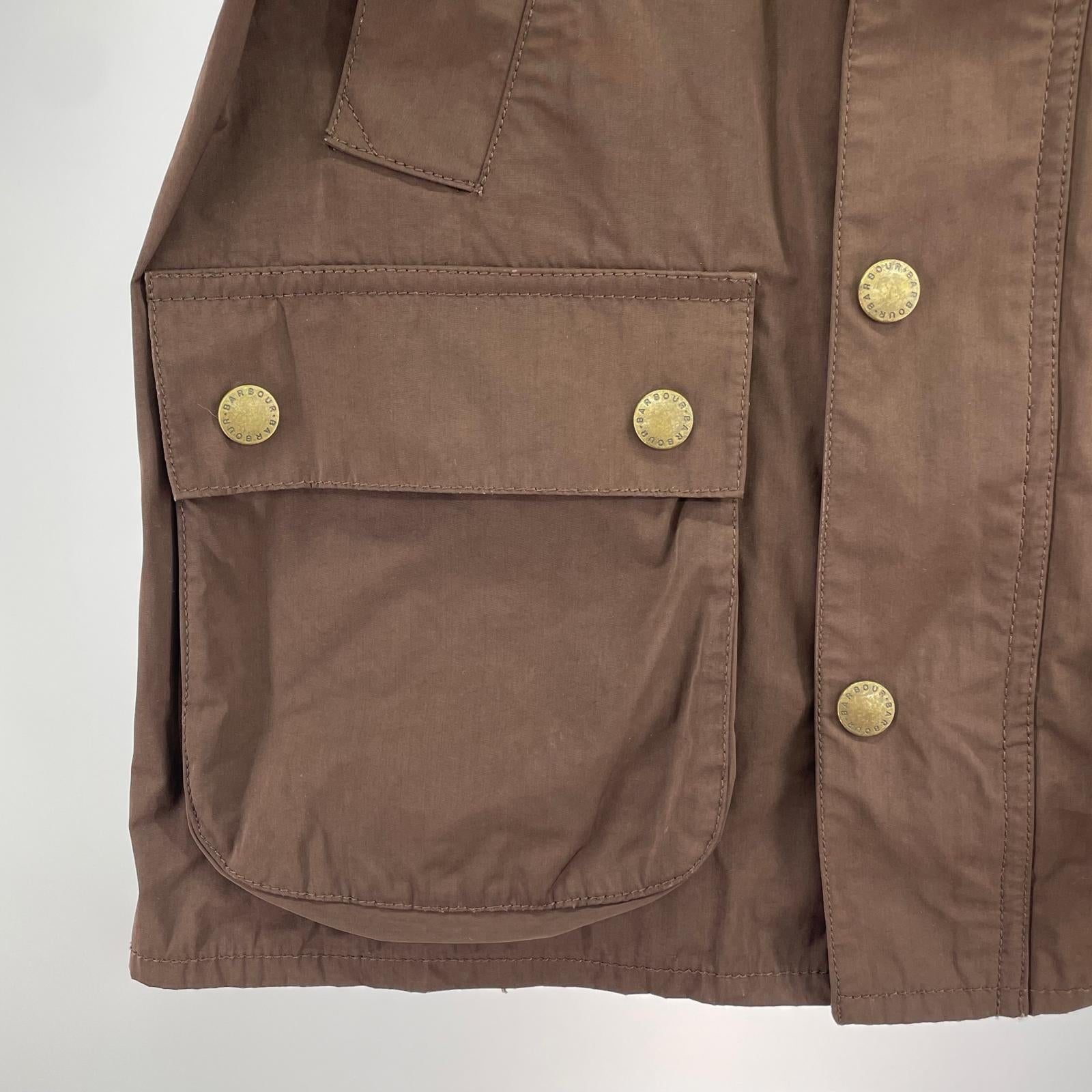 ジャケット Barbour×International Gallery BEAMS. BEDALE SL ノンワックスビデイル S ブラウン S ブラウン