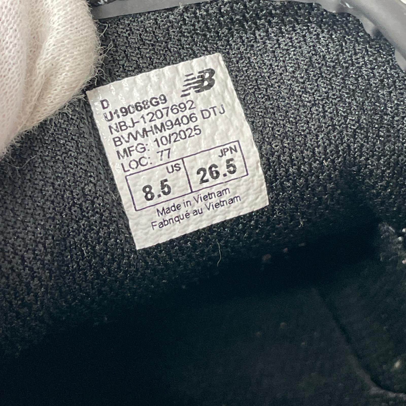 スニーカー U19068G9 (26.5) 26.5cm (US8 1/2 UK8 EU43) ブラック