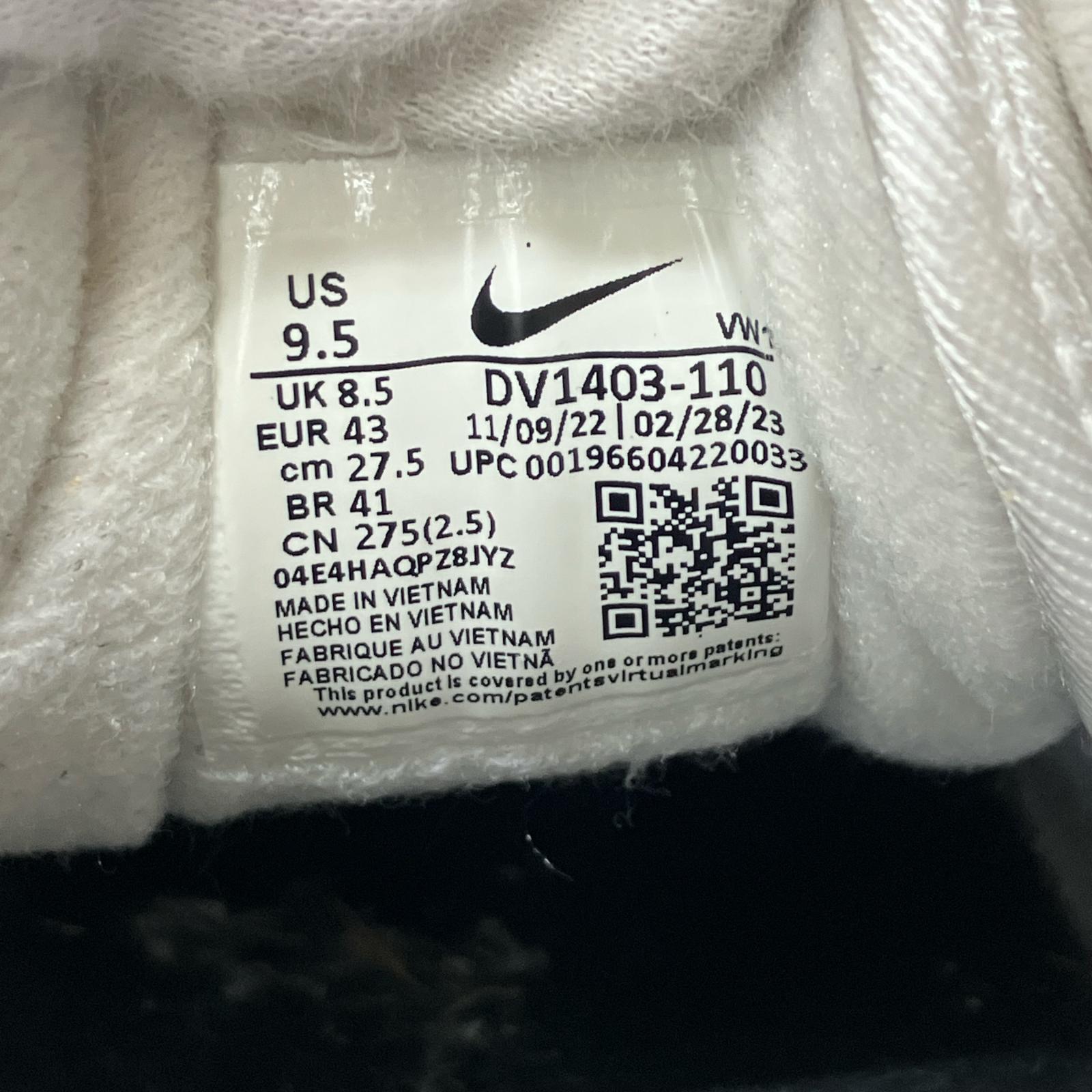スニーカー GOLF AIR MAX 1 86 OG 白黒 (9.5) 27.5cm (US9 1/2 UK9 EU45)
