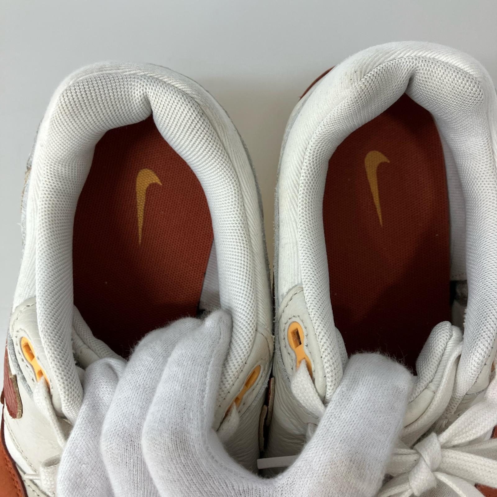 スニーカー W AIR MAX 1 LX 白茶 (28.0cm) 28cm (US10 UK9 1/2 EU46)