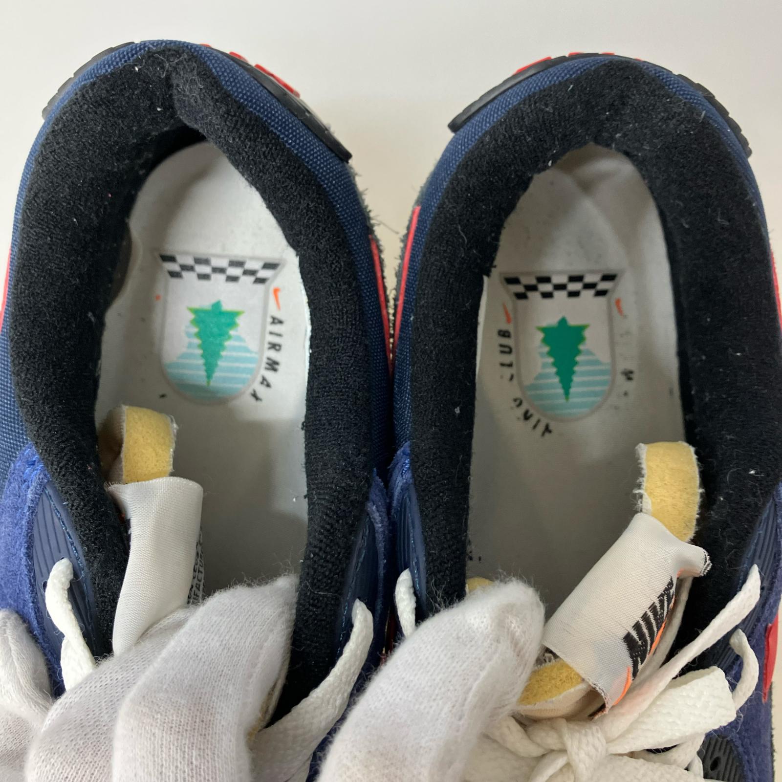 スニーカー AIR MAX 90 SE 紺 (27.5cm) 27.5cm (US9 1/2 UK9 EU45) ネイビー