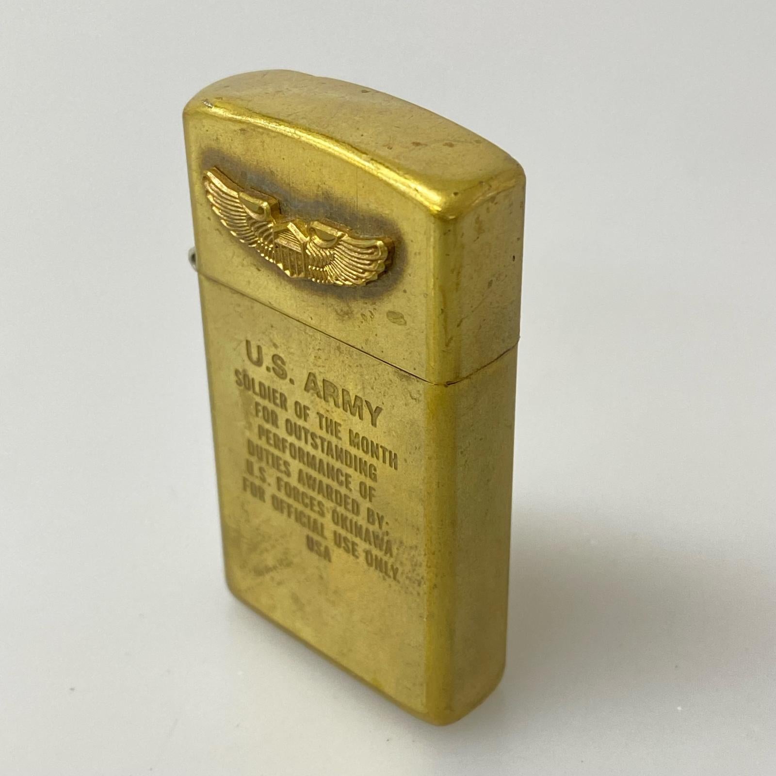 ライター USA製 U.S.ARMY Soldier of the Month ライター