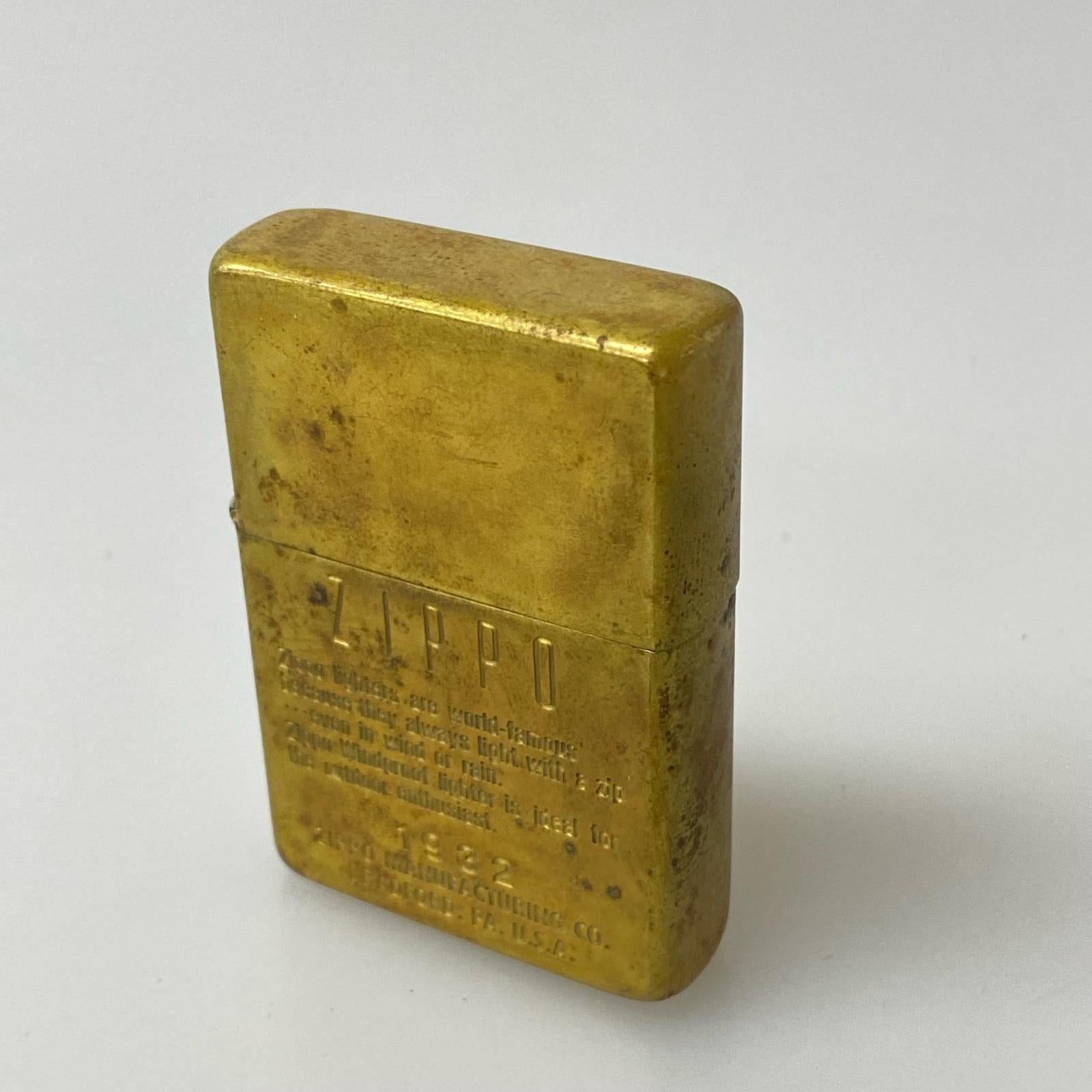 ライター USA製 1932年モッデルレプリカ オイルライター 91年製