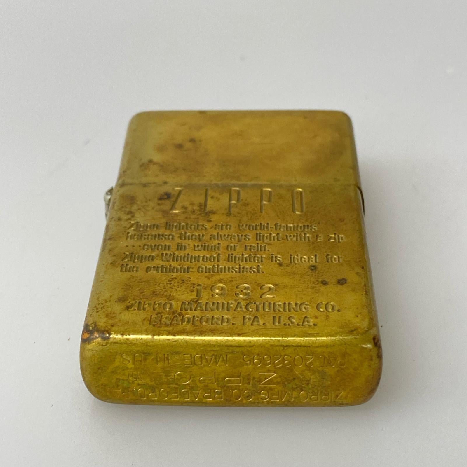 ライター USA製 1932年モッデルレプリカ オイルライター 91年製