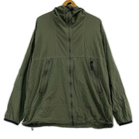 ジャケット and wander PERTEX wind jacket ソフトシェルジャケット 4 オリーブ 4