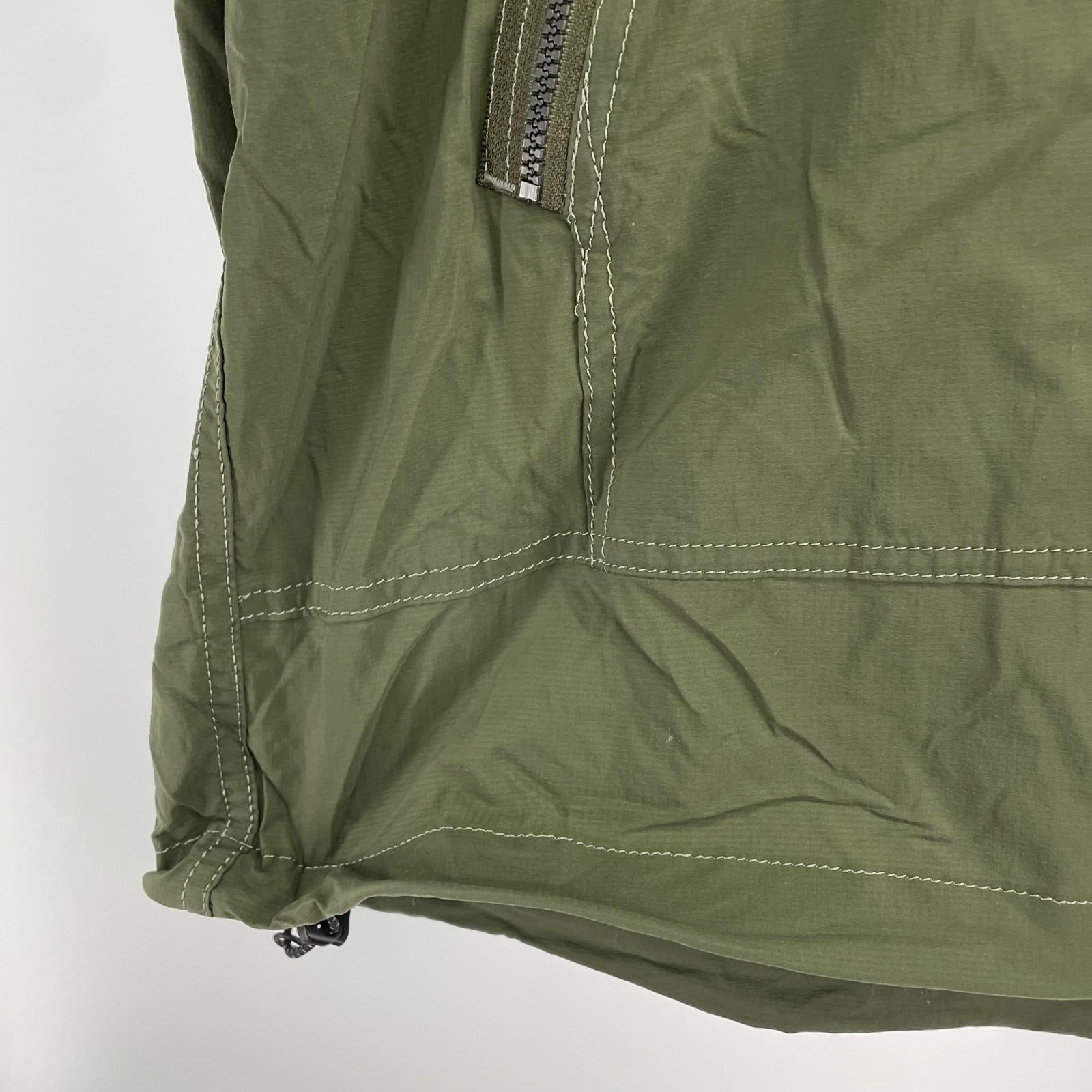 ジャケット and wander PERTEX wind jacket ソフトシェルジャケット 4 オリーブ 4