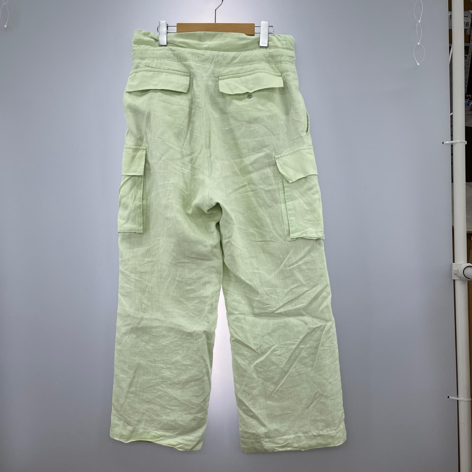 パンツ TAAKK 23SS リネンカーゴパンツ 2 ミント