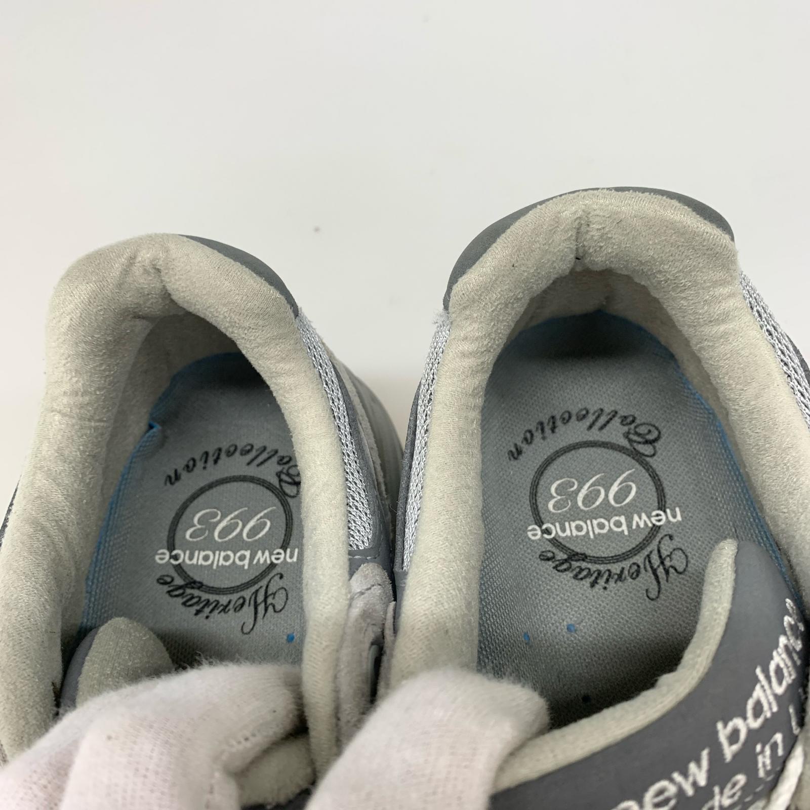 スニーカー NEW BALANCE M993GL USA製 スニーカー 26.0 グレー 26cm (US8 UK7 1/2 EU42) グレー