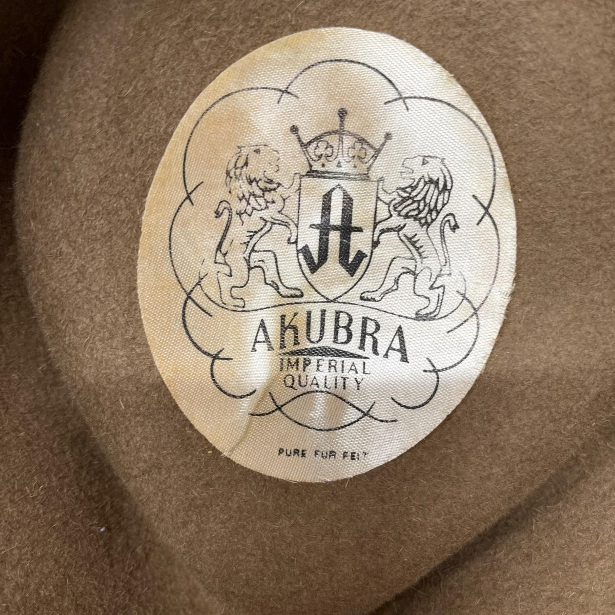 ハット AKUBRA ｳｰﾙ ｶｰｷ カーキ