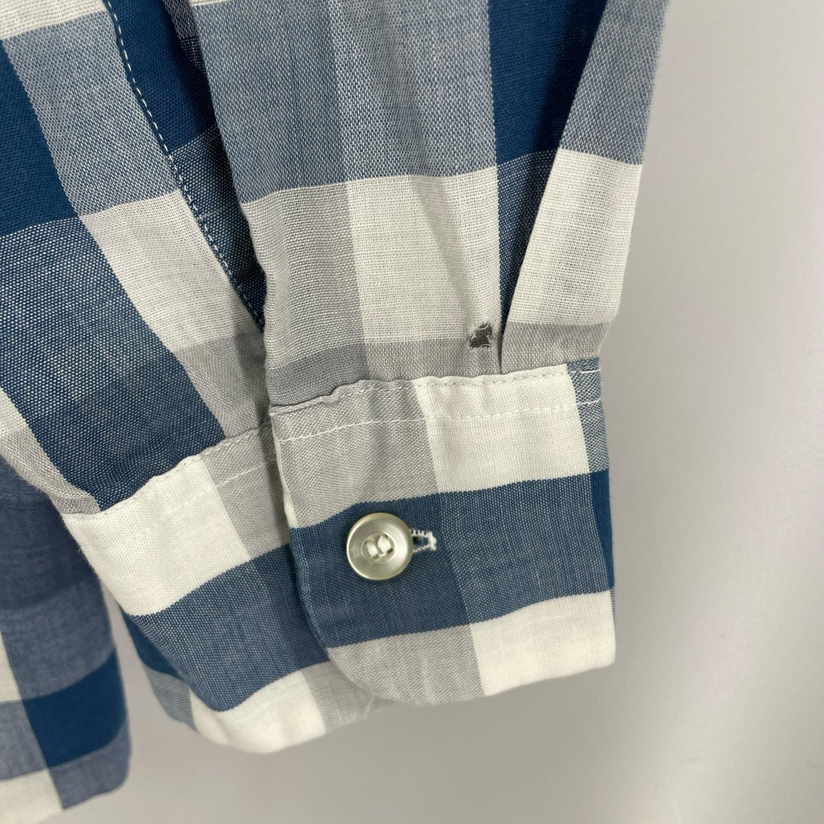 長袖シャツ Penney's TOWNCRAFT/チェック柄オープンカラーシャツ M