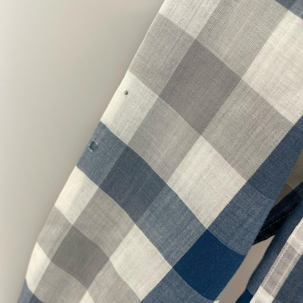 長袖シャツ Penney's TOWNCRAFT/チェック柄オープンカラーシャツ M