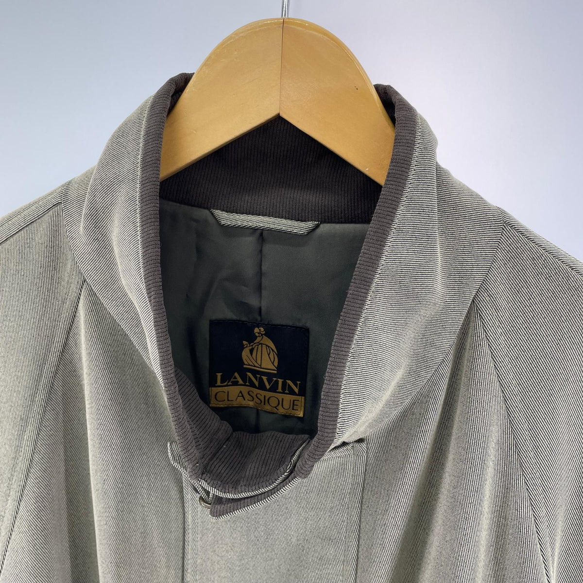 その他アウター LANVIN CLASSIQUE ｽﾃﾝｶﾗｰｺｰﾄ ｶｰｷ カーキ