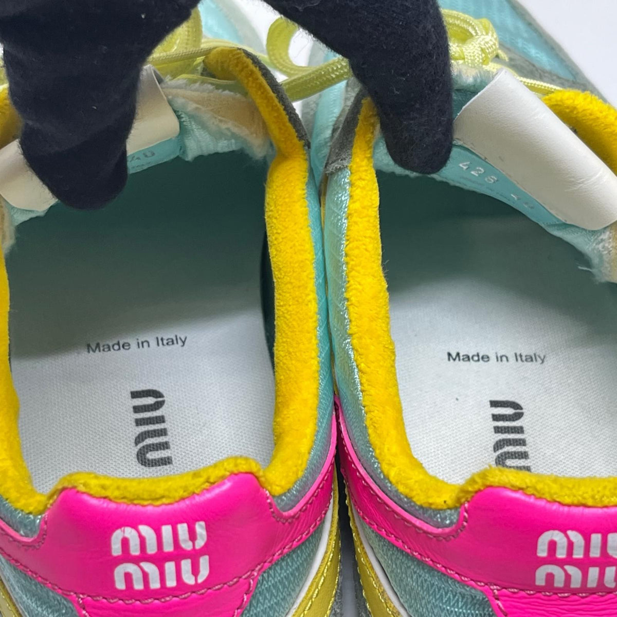 miumiu/ジナジウム/テクニカルファブリック/スニーカー/40 40 5E428E