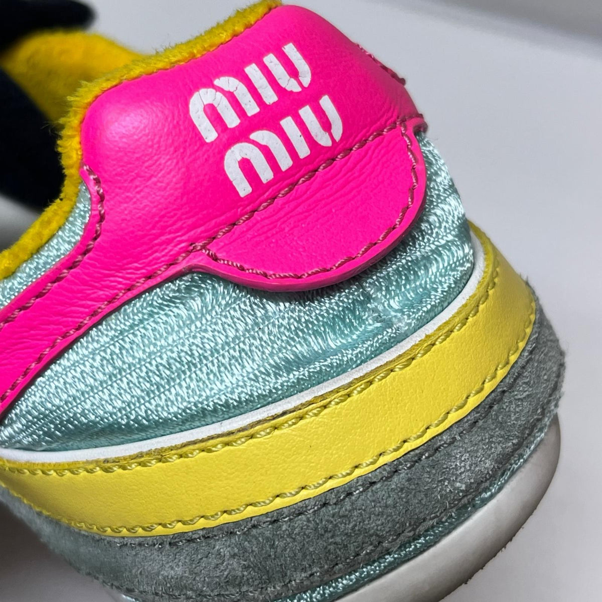 miumiu/ジナジウム/テクニカルファブリック/スニーカー/40 40 5E428E