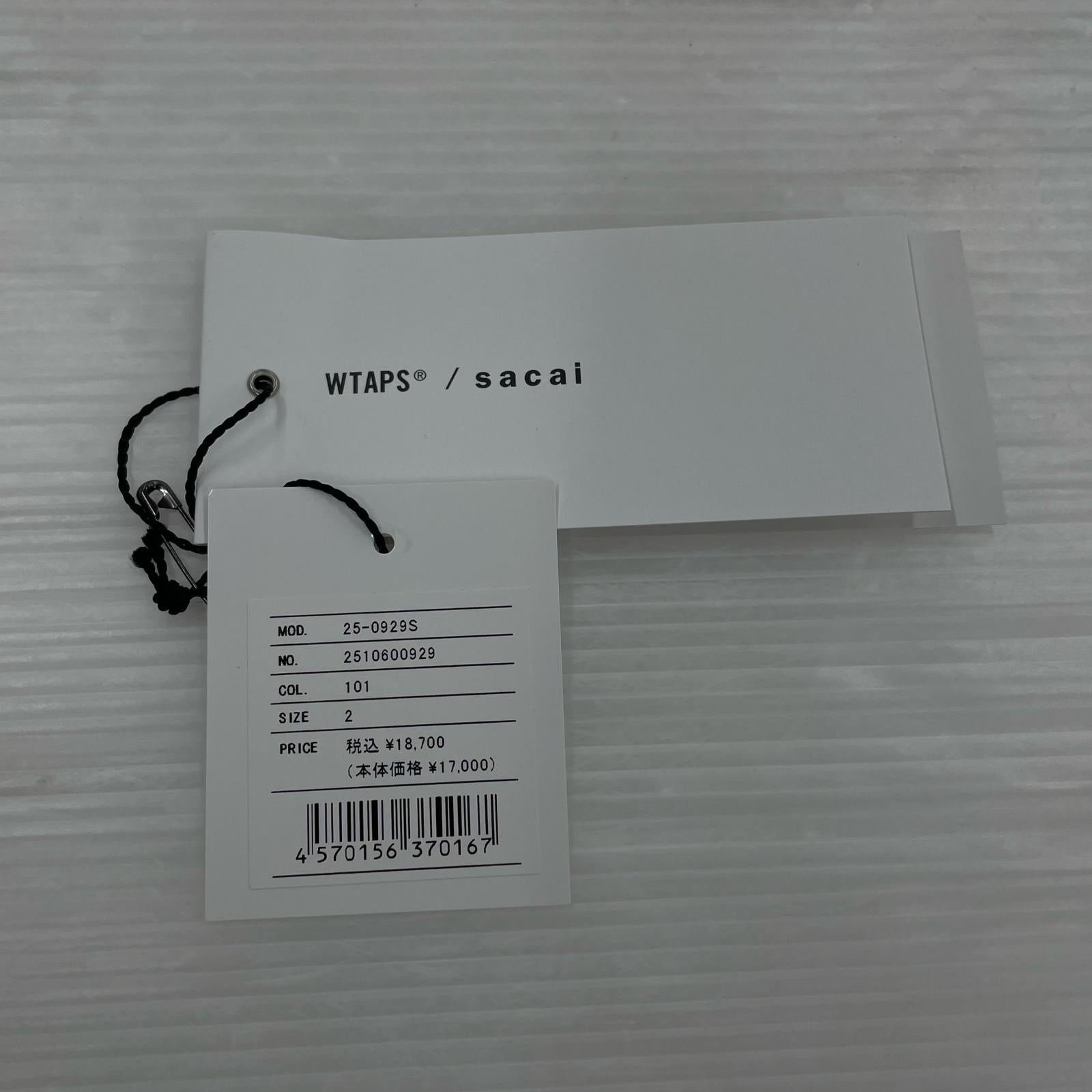 半袖Ｔシャツ WTAPS Embroidery T-Shirt 2 WHITE 2 ホワイト