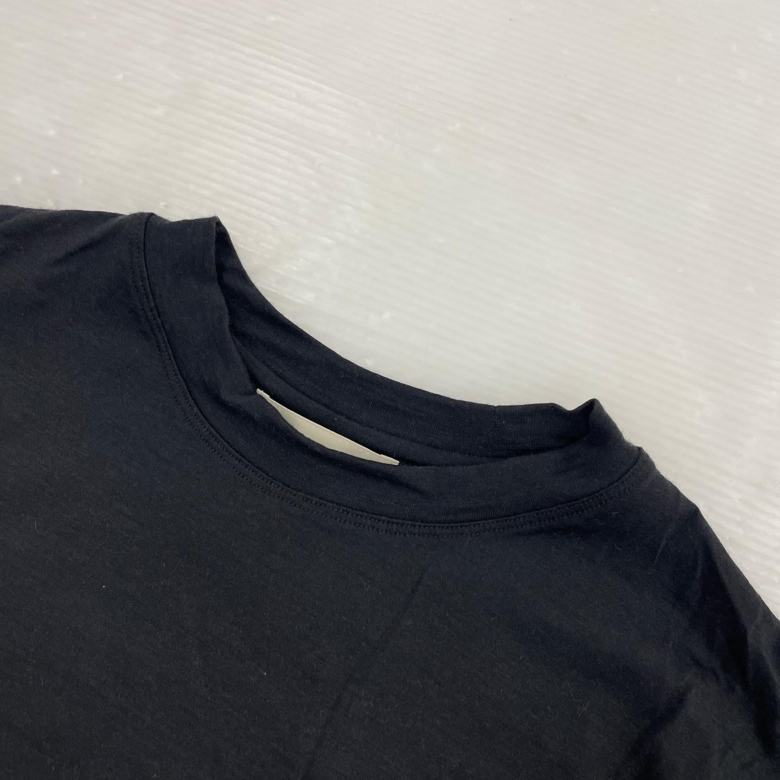 半袖Ｔシャツ YOKE 25SS SUPER 120'S WASHABLE WOOL JERSEY T-SHIRT 3 ブラック 3 ブラック