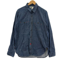 長袖シャツ Engineered Garments ダンガリーワークシャツ M インディゴ M
