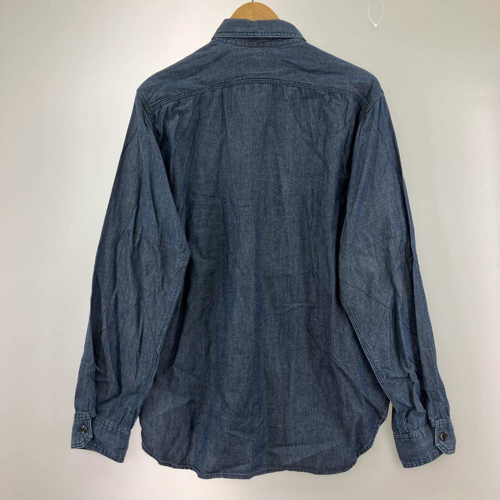 長袖シャツ Engineered Garments ダンガリーワークシャツ M インディゴ M