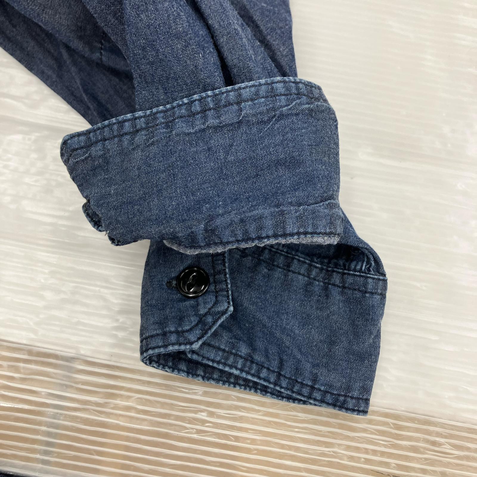 長袖シャツ Engineered Garments ダンガリーワークシャツ M インディゴ M