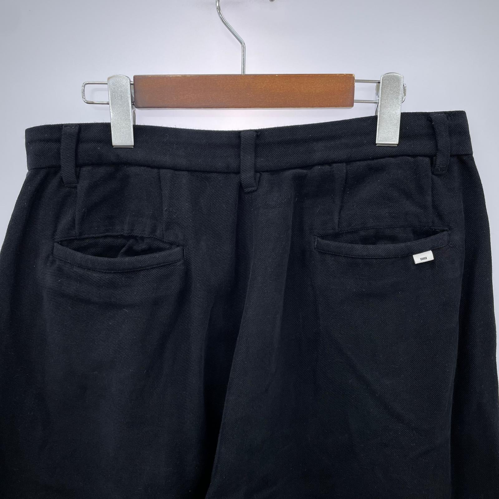 パンツ Supima Moleskin Wide Trouser Pants M ブラック