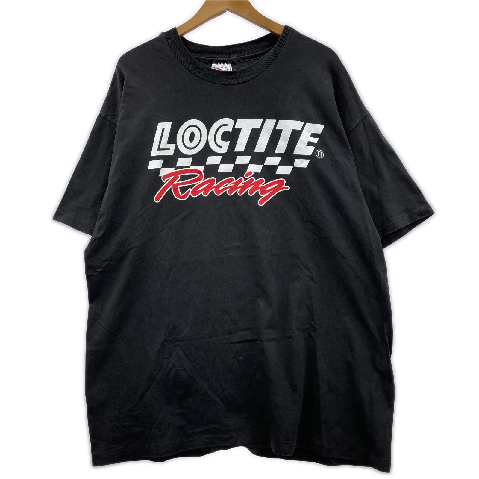 半袖Ｔシャツ 90s Hanes Beefy LOCTITE Racing ブラック