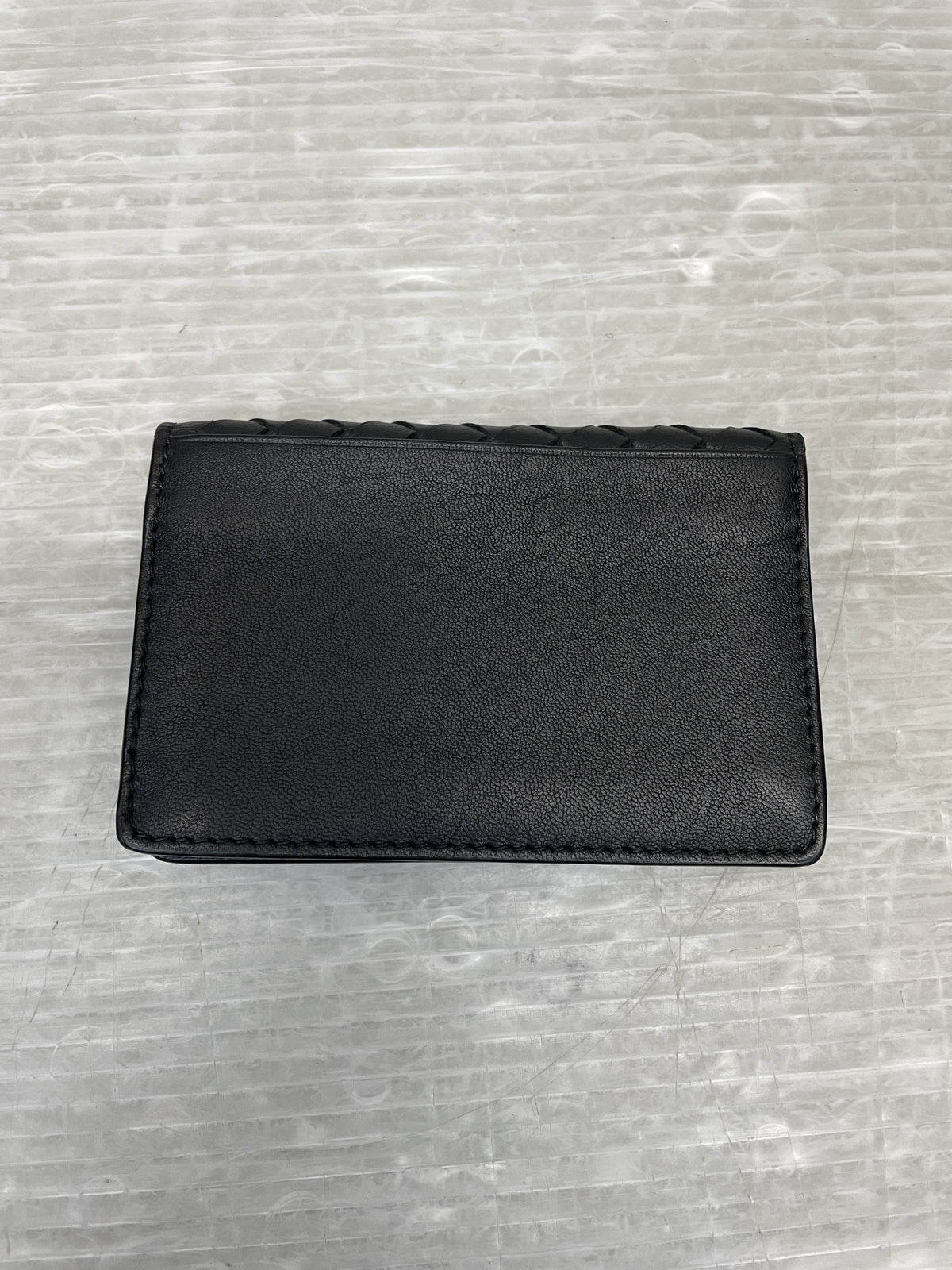 BOTTEGA VENETA イントレチャート カードケース 黒