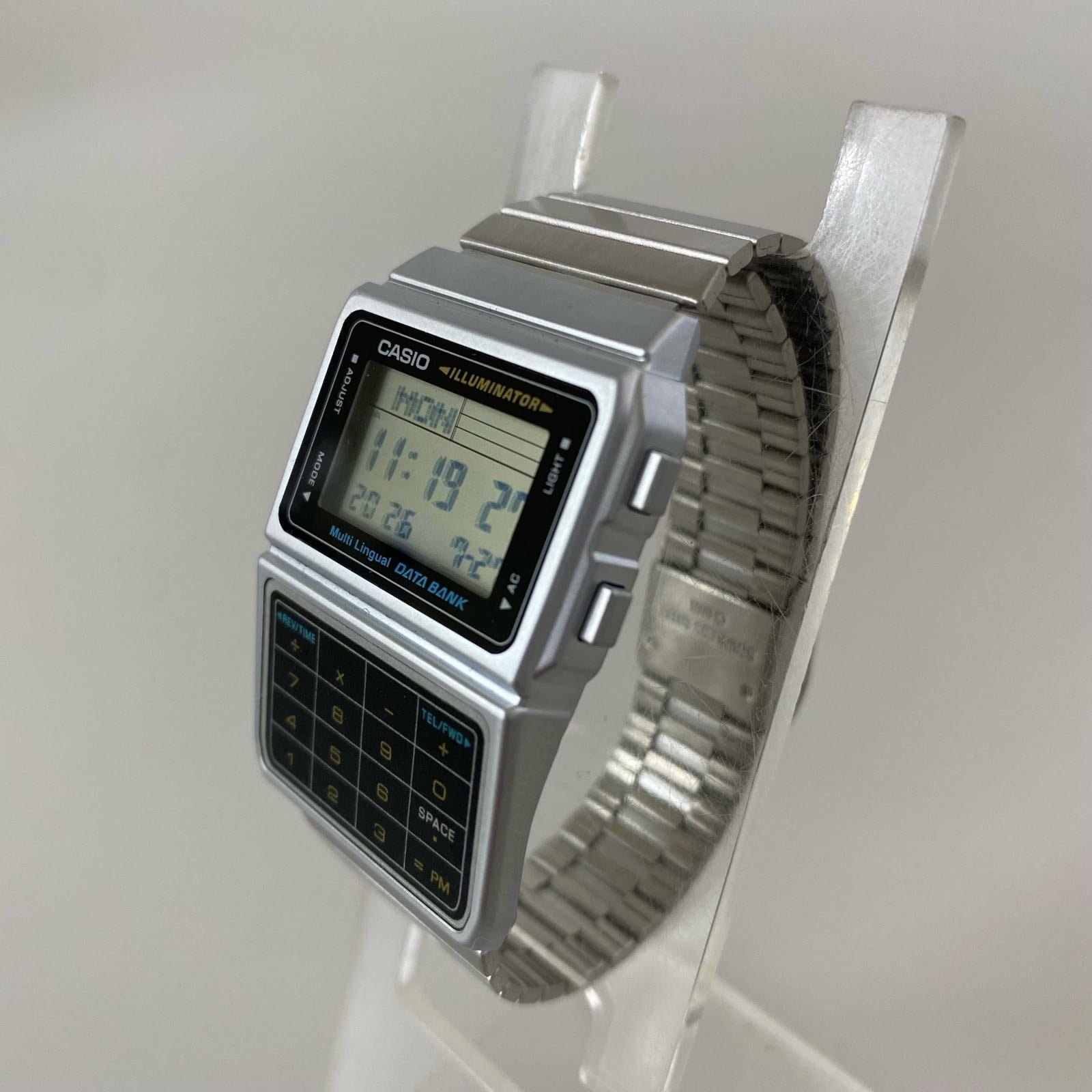 腕時計 CASIO DBC-611 データバンク 腕時計 ブラック