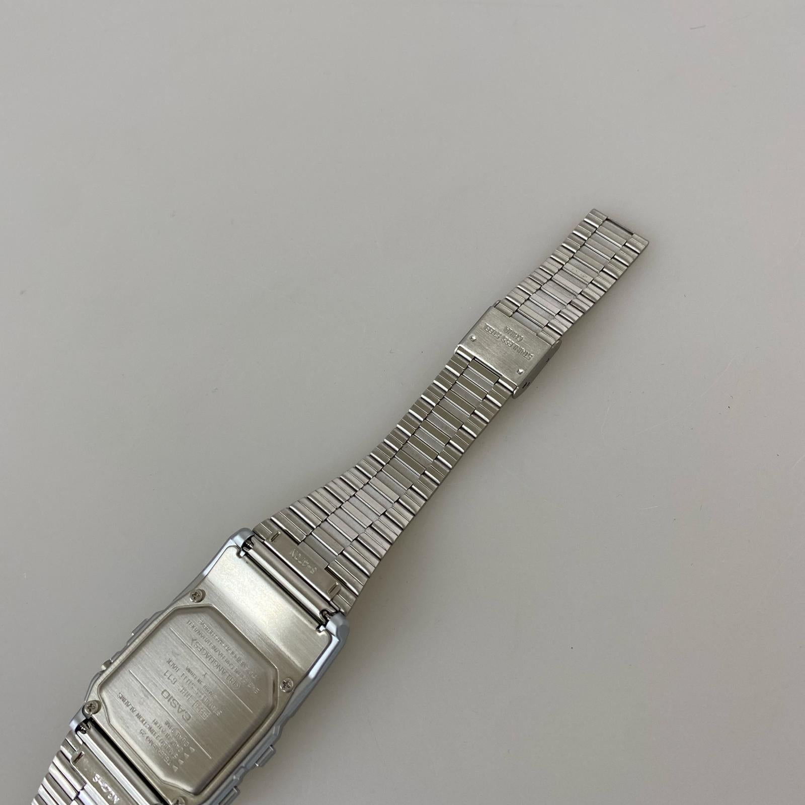 腕時計 CASIO DBC-611 データバンク 腕時計 ブラック