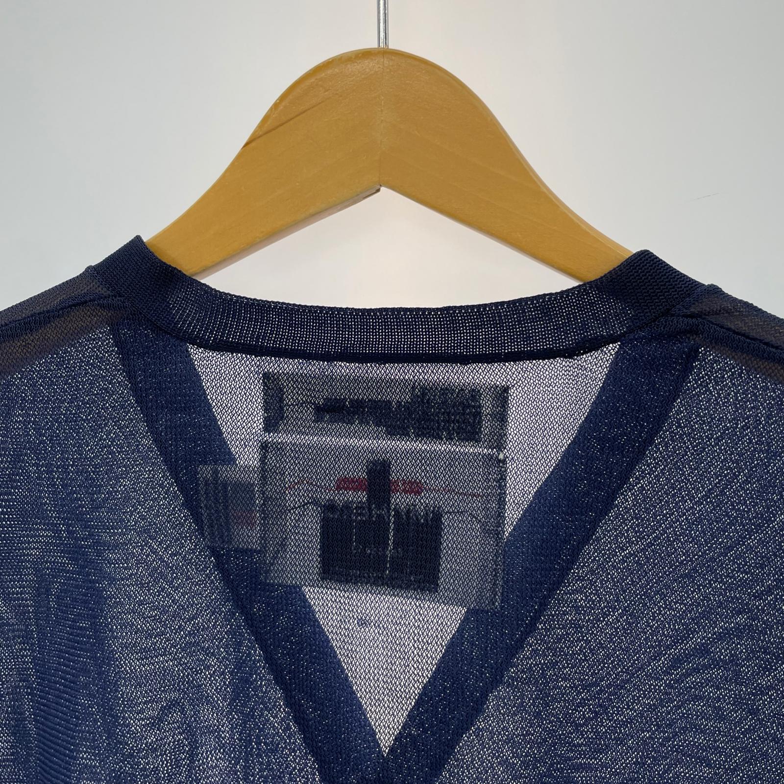 カーディガン DAIRIKU Letter Skeleton Cardigan L ネイビー