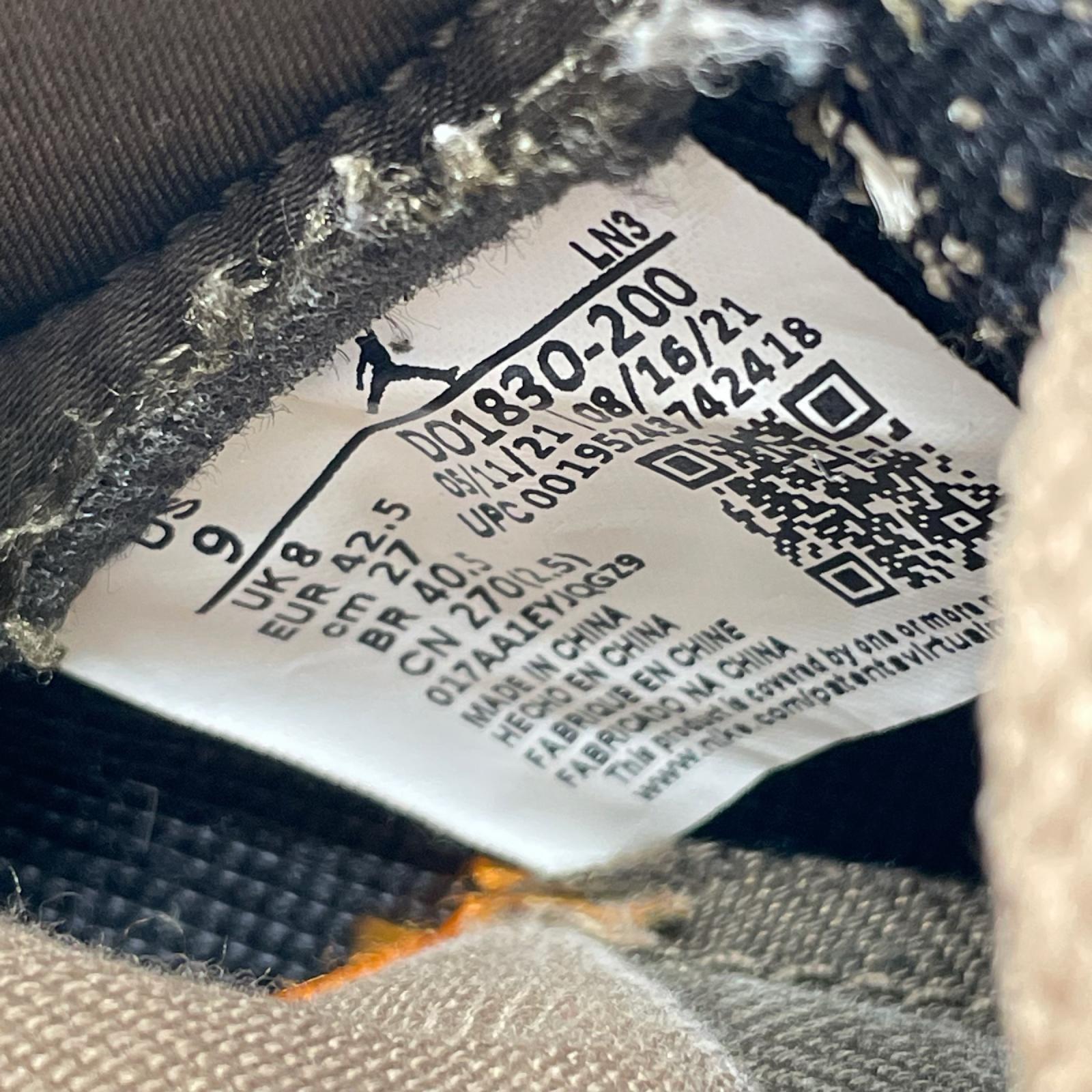 スニーカー AIR JORDAN 3 PATCHWORK 27.0cm 27cm (US9 UK8 1/2 EU44)