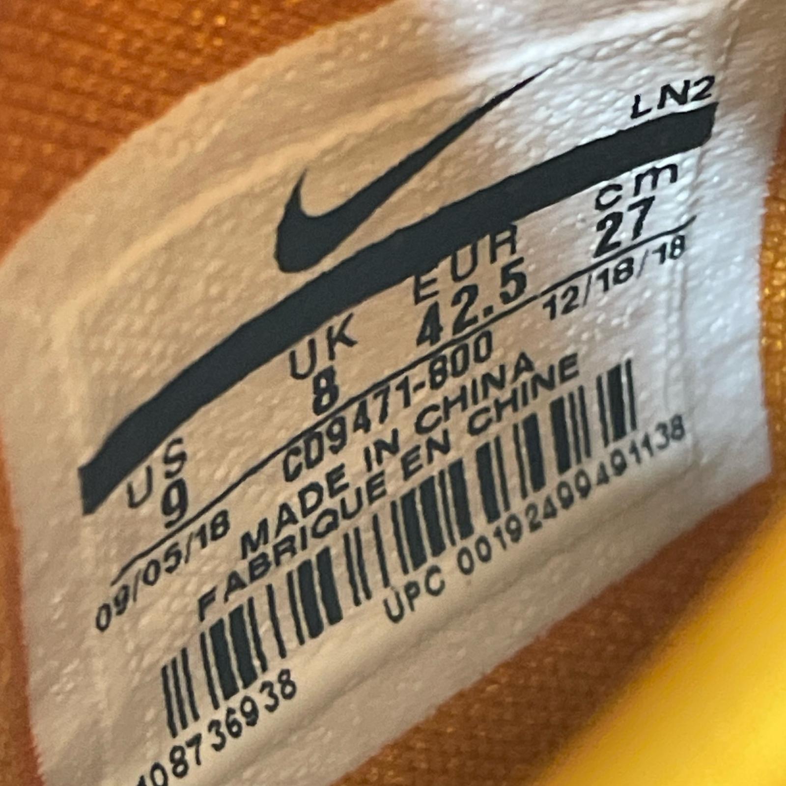 スニーカー atmos LEBRON XVI LOW AC 27.0cm US9 27cm (US9 UK8 1/2 EU44) オレンジ