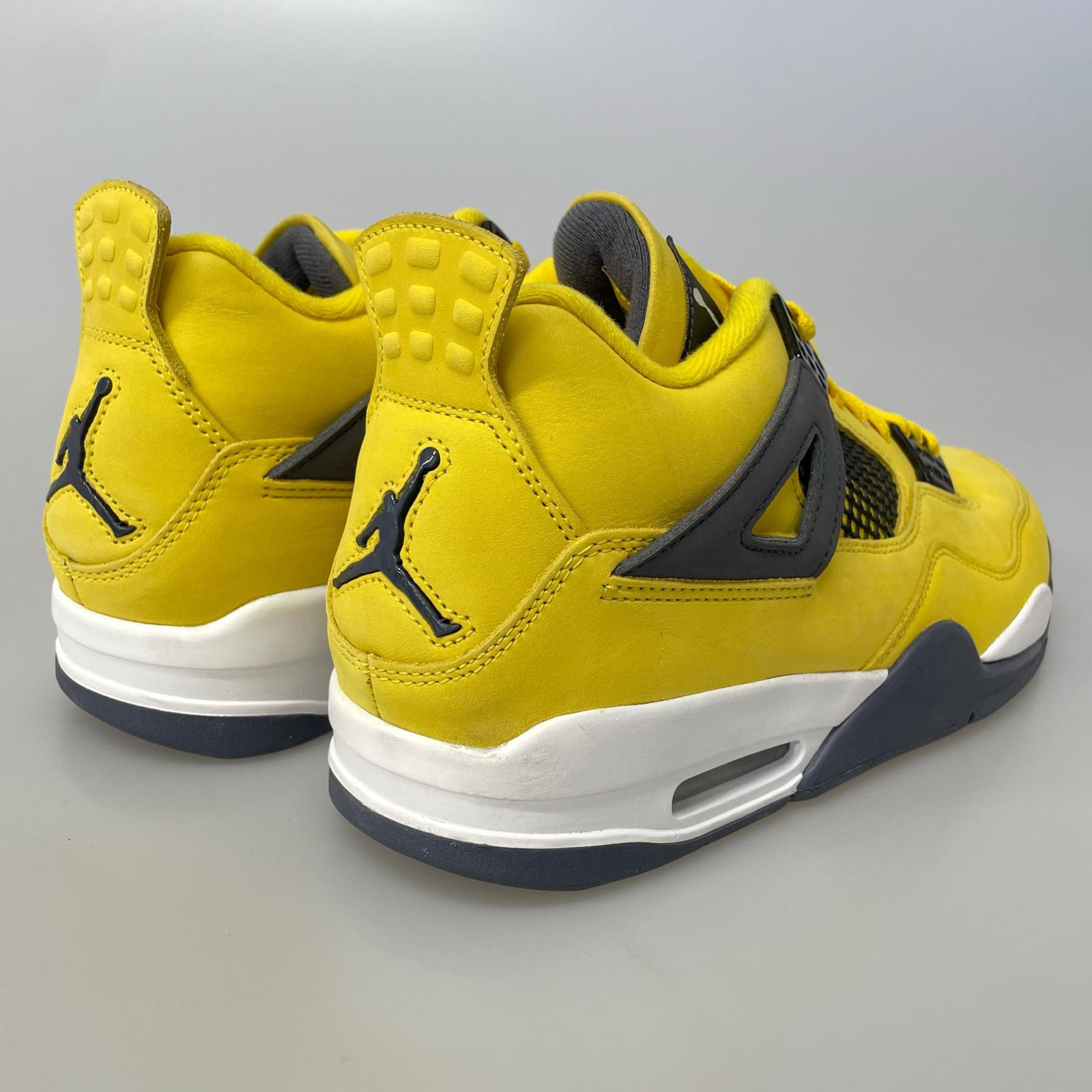 スニーカー AIR JORDAN 4 TOUR YELLOW LIGHTNING 27cm (US9 UK8 1/2 EU44) イエロー