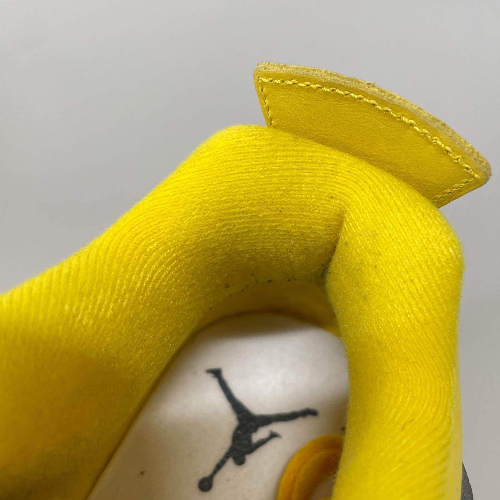 スニーカー AIR JORDAN 4 TOUR YELLOW LIGHTNING 27cm (US9 UK8 1/2 EU44) イエロー