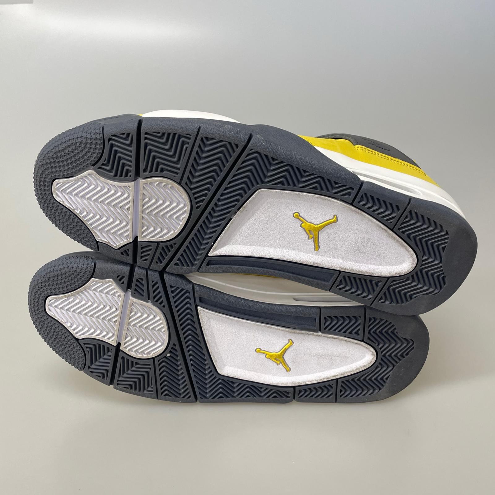 スニーカー AIR JORDAN 4 TOUR YELLOW LIGHTNING 27cm (US9 UK8 1/2 EU44) イエロー