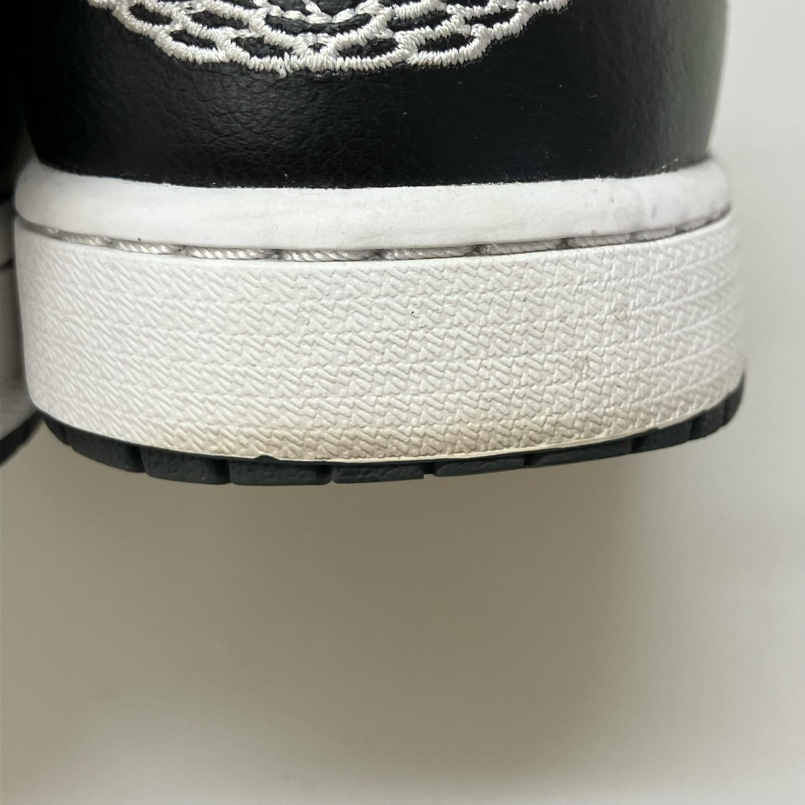 スニーカー AIR JORDAN 1 LOW 黒白 (28.5) 28.5cm (US10 1/2 UK10 EU47)