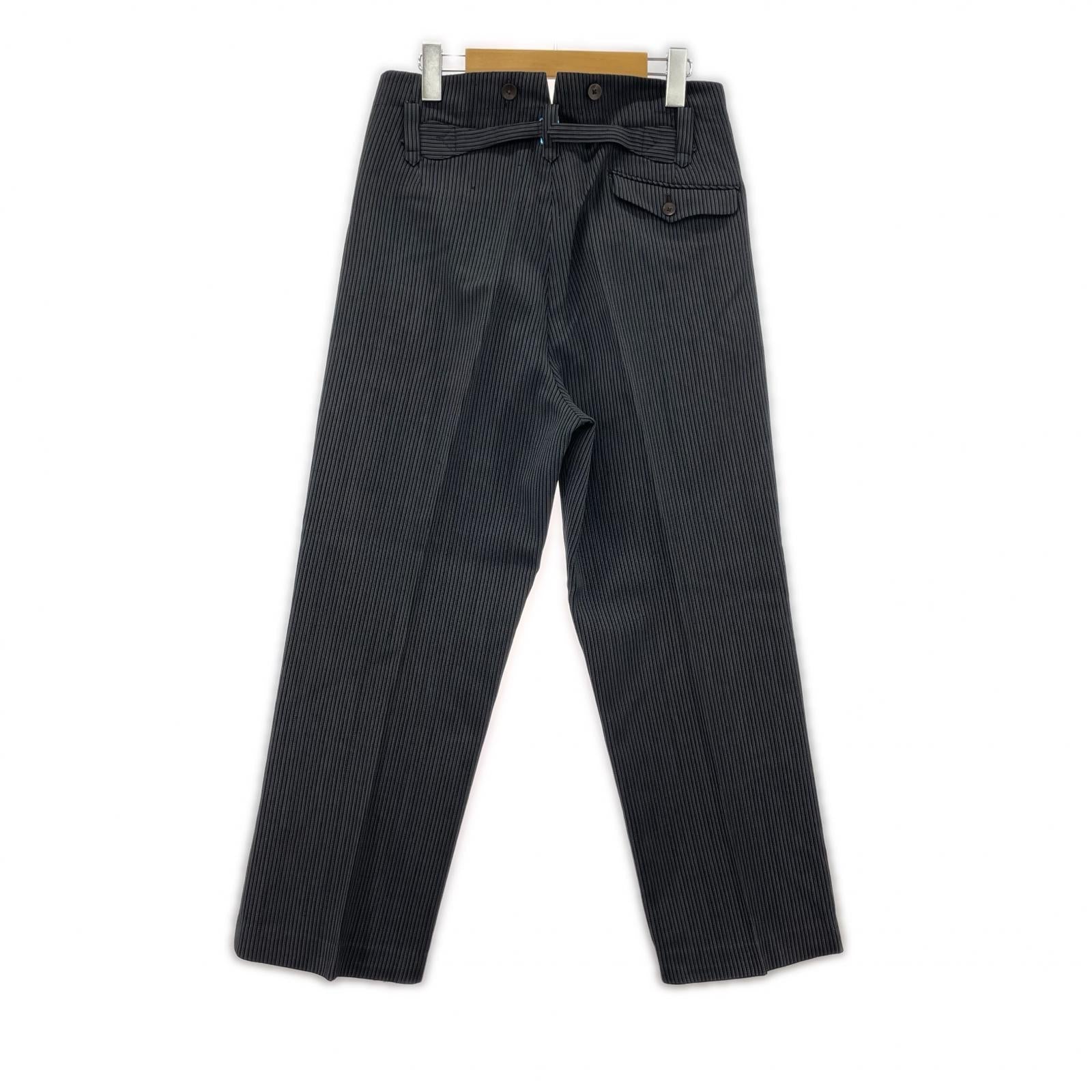 パンツ DEPONIRTホック 60s～ ストライプスラックス W32 ブラック