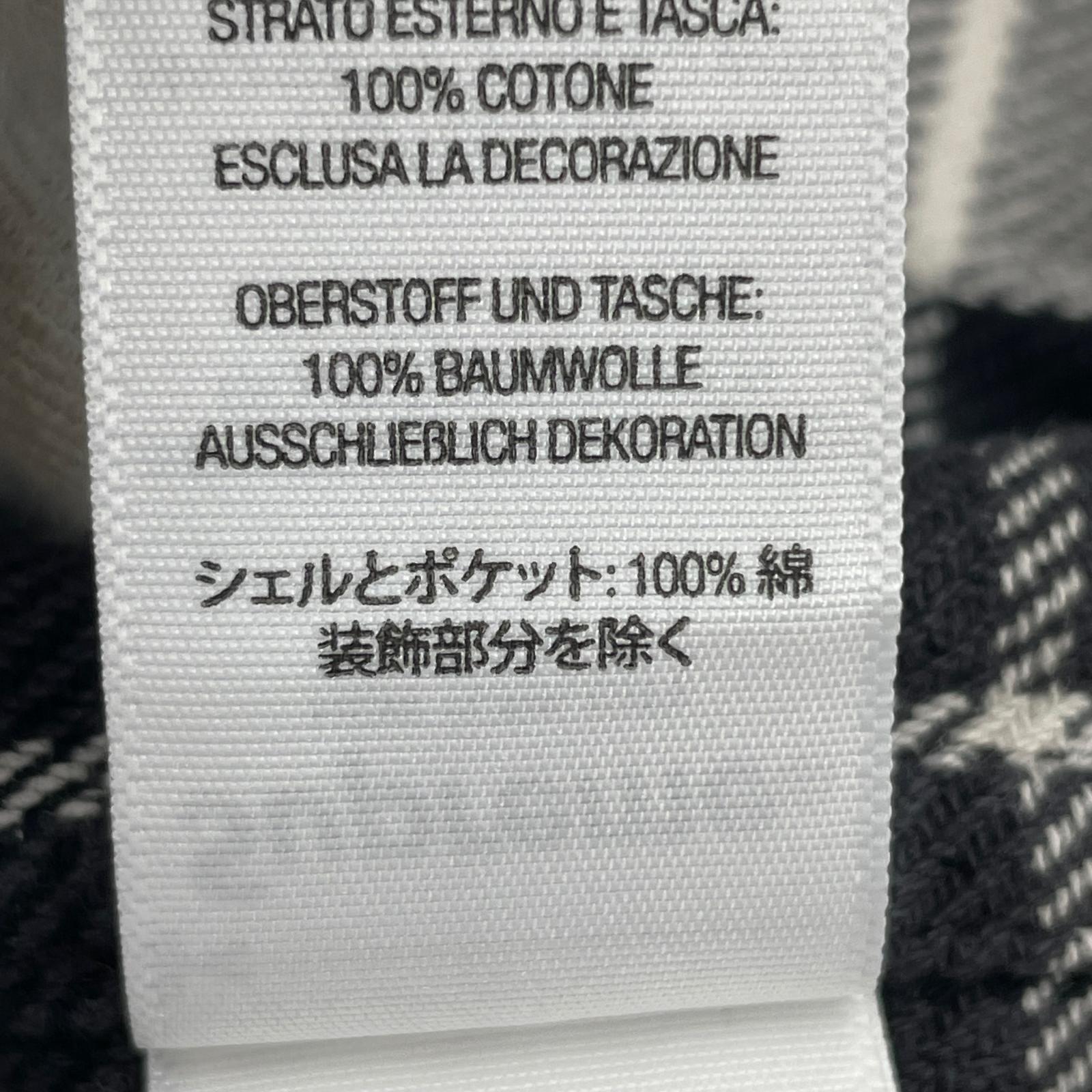 長袖シャツ Supreme 26SS Hooded Flannel Shirt L 黒白 L