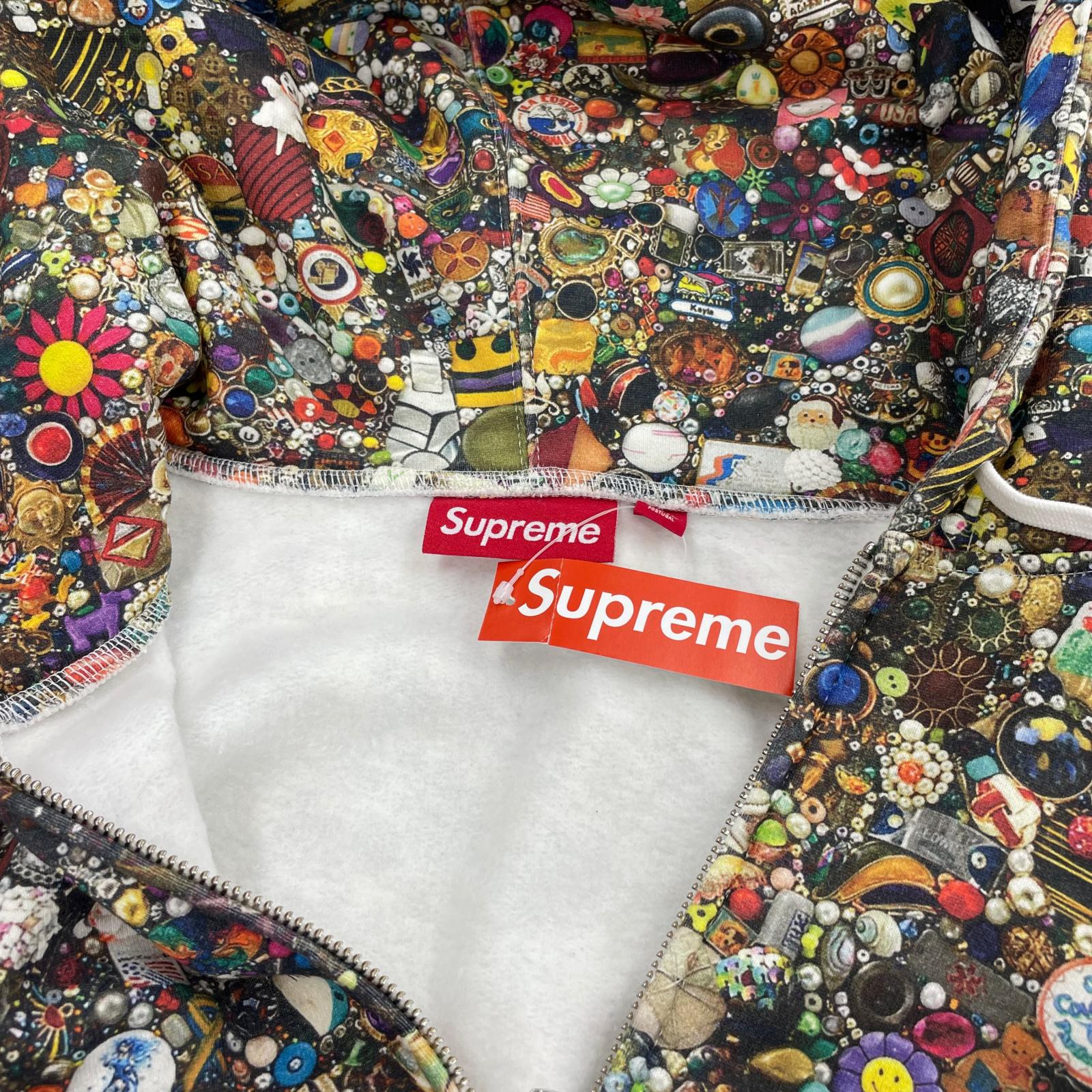 ジャケット Supreme×Mike Kelley Zip Up Hooded Sweatshirt ジップ