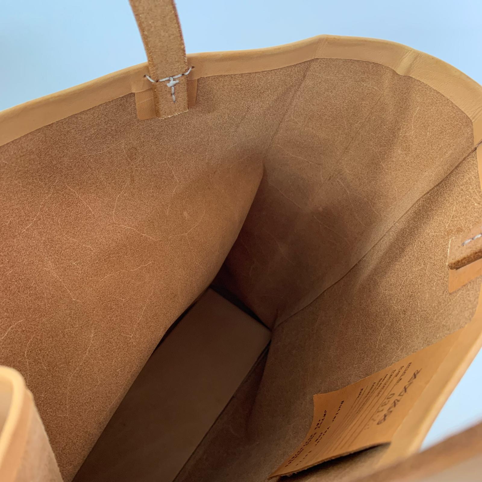 その他バッグ 栃木レザー トートバッグ キャメル
