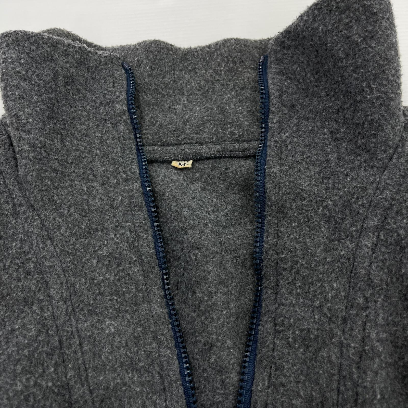 その他アウター デカタグ ハーフジップフリース 灰（M） M グレー