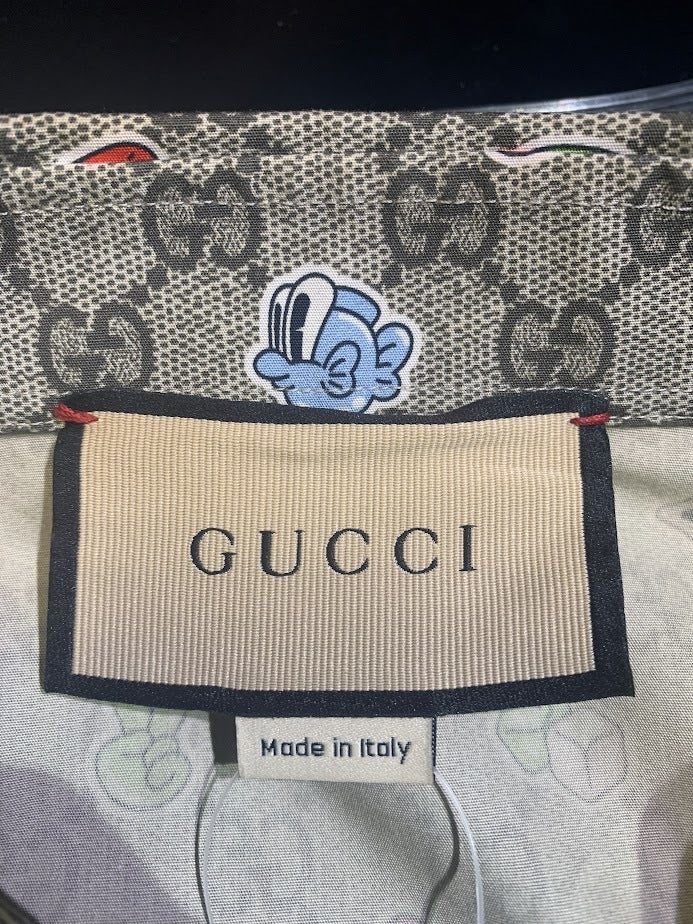 GUCCI × Hattie Stewart 24SS GG総柄半袖シャツ