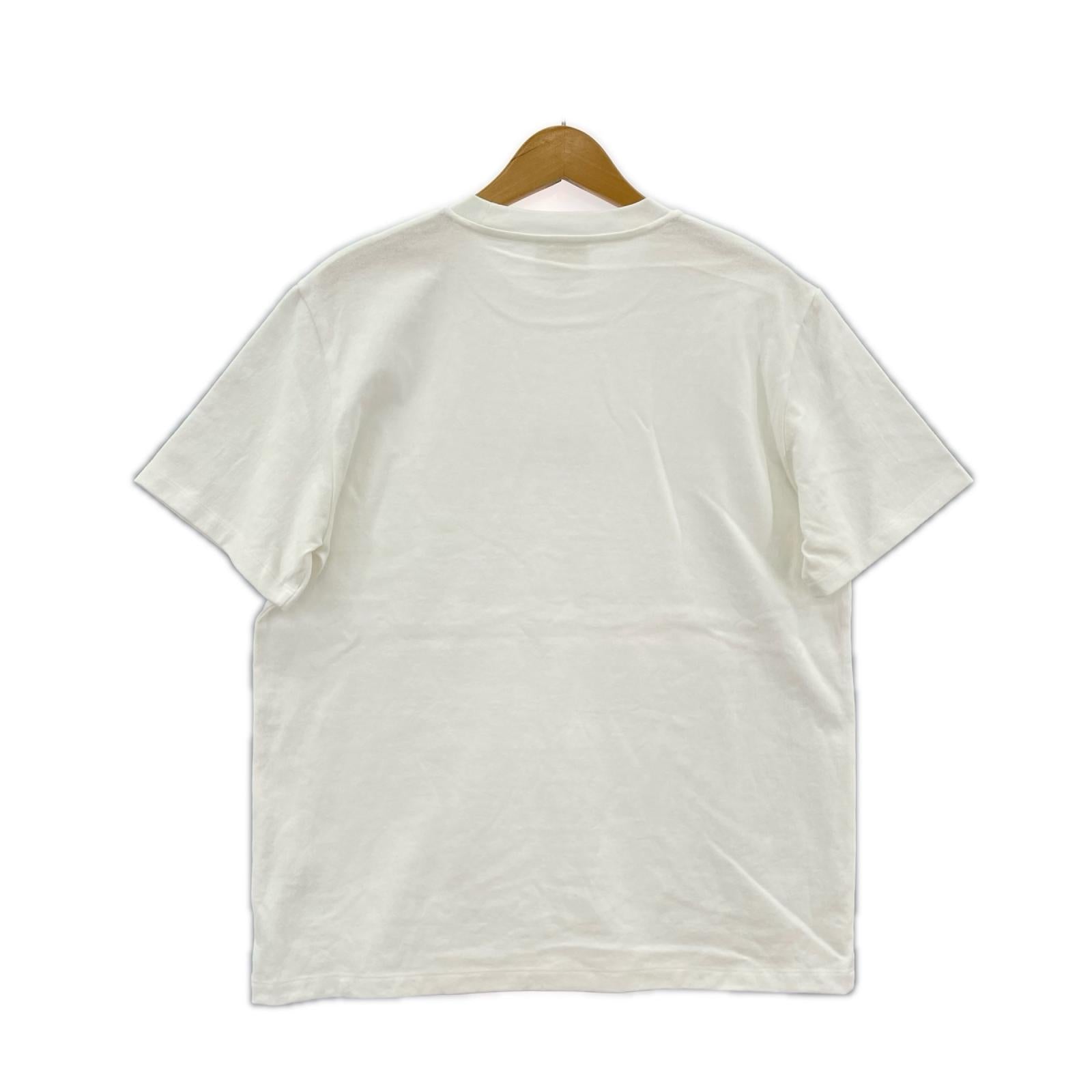 半袖Ｔシャツ ﾛｺﾞﾌﾟﾘﾝﾄ 白 XS SS ホワイト