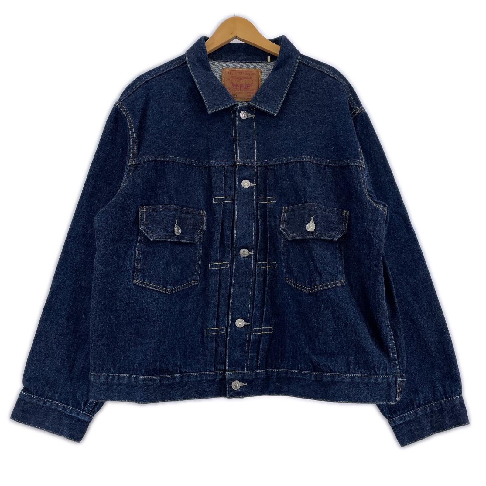 ジャケット LEVI'S VINTAGE CLOTHING 507XX 日本製 Tバック 1ST デニムジャケット 48 3XL インディゴ 48 ブルー