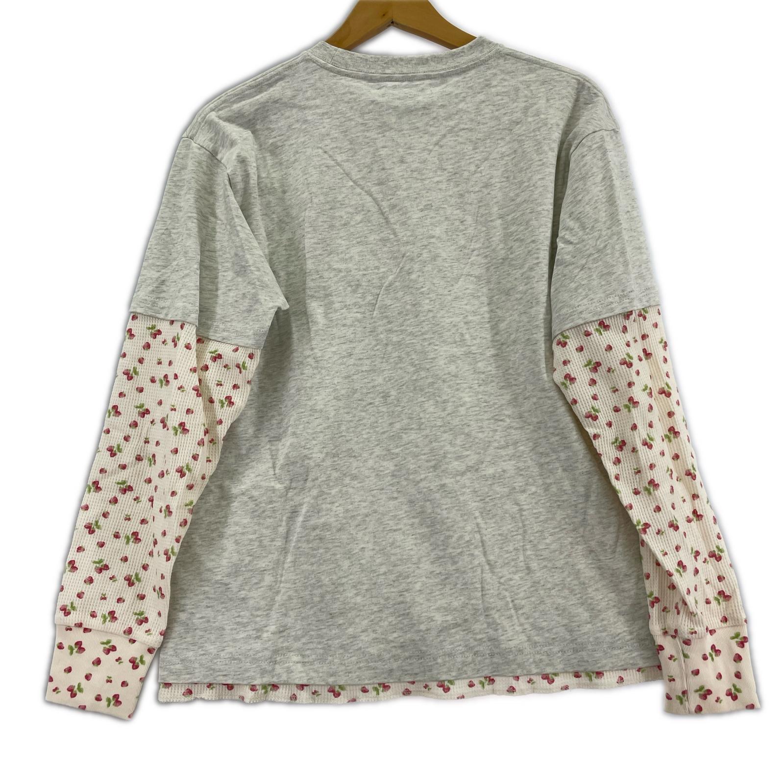 長袖Ｔシャツ TTT_MSW fruits thermal long sleeve S グレー S