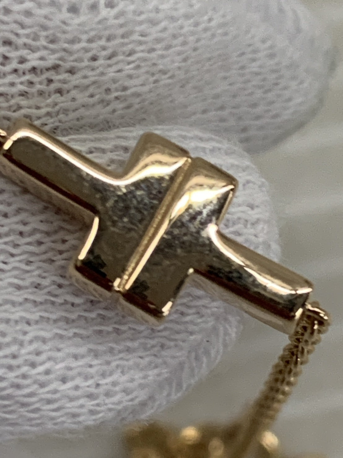 Tiffany＆Co./T TWO/二連ブレス/Au750