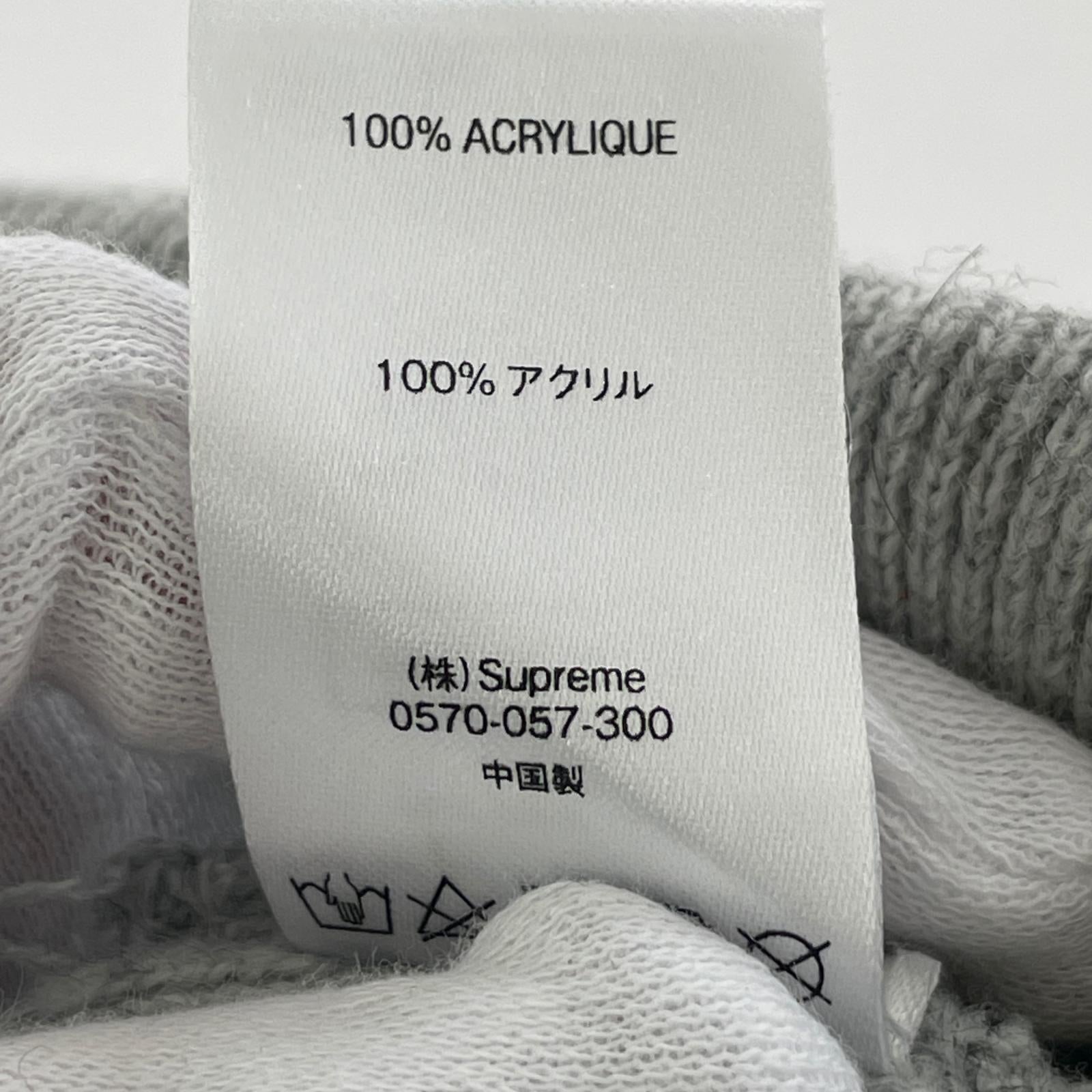 ニットキャップ 18AW Classic Script Beanie グレー グレー