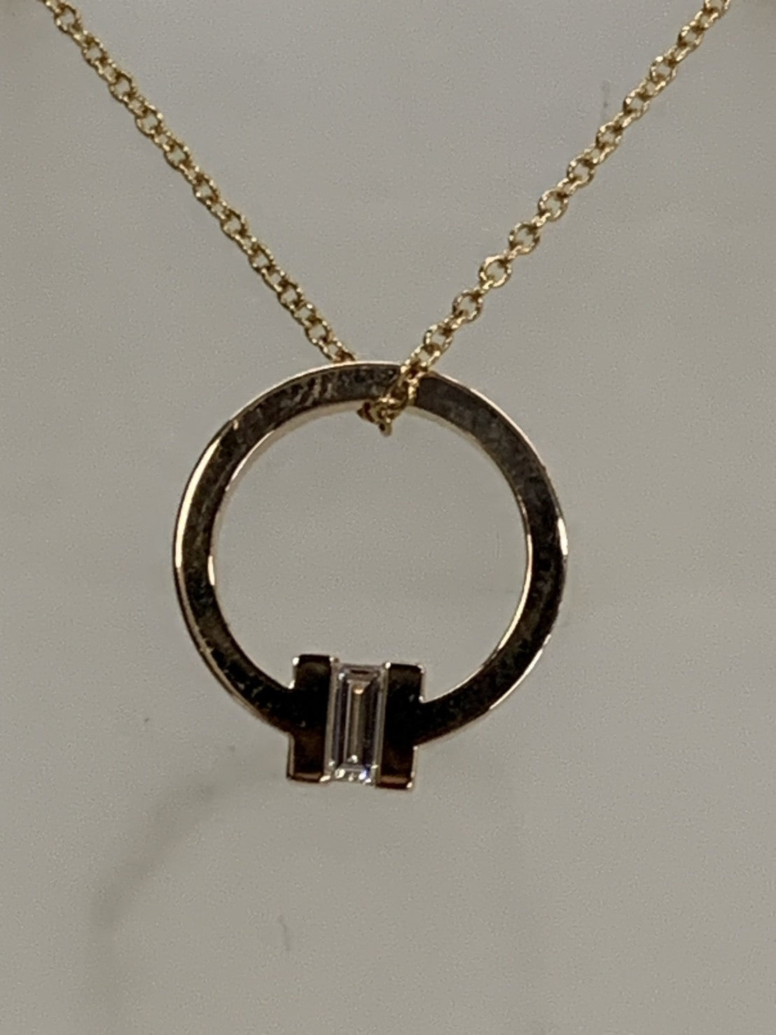 Tiffany＆Co./Tサークルペンダント/Au750